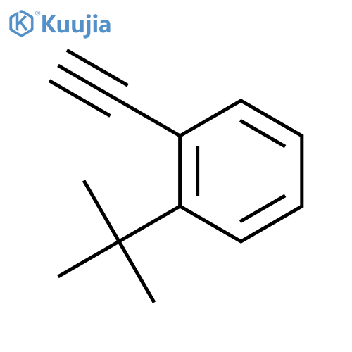 1-tert-butyl-2-ethynylbenzene structure