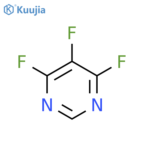 4,5,6-Trifluoropyrimidine structure