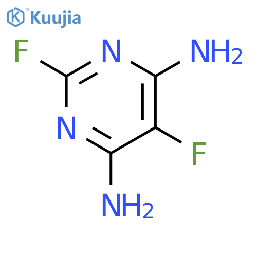 4,6-Pyrimidinediamine,2,5-difluoro- structure