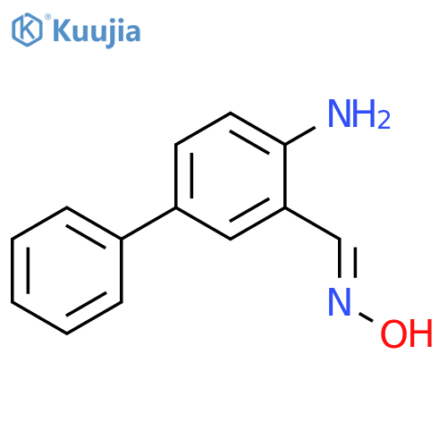[1,1'-Biphenyl]-3-carboxaldehyde, 4-amino-, oxime, (E)- structure