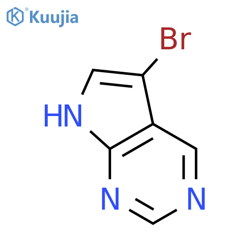 5-Bromo-7H-pyrrolo[2,3-d]pyrimidine structure