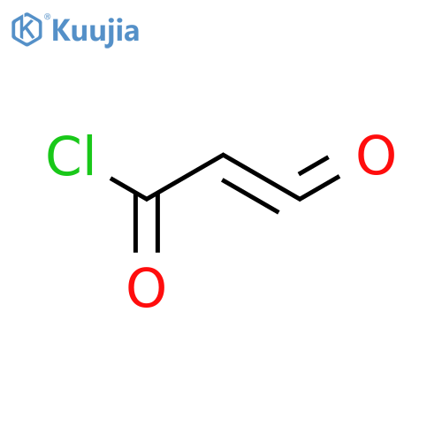 2-Propenoyl chloride, 3-oxo- structure