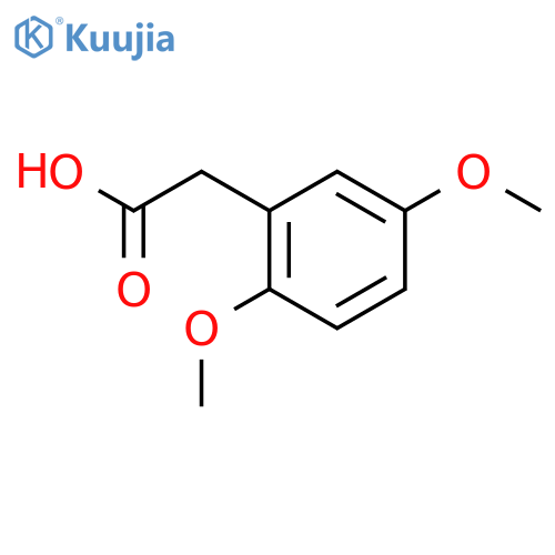 2-(2,5-dimethoxyphenyl)acetic acid structure