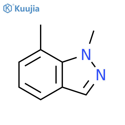 1,7-DIMETHYL-1H-INDAZOLE structure