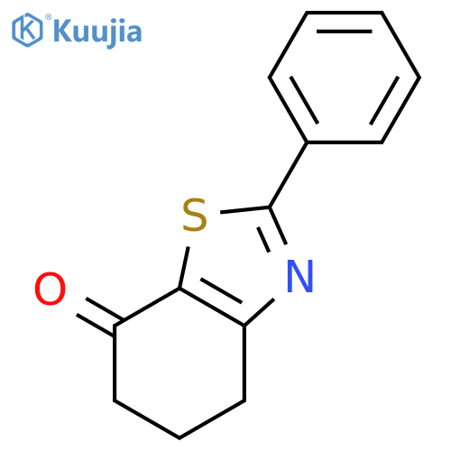 2-Phenyl-4,5,6,7-tetrahydro-1,3-benzothiazol-7-one structure