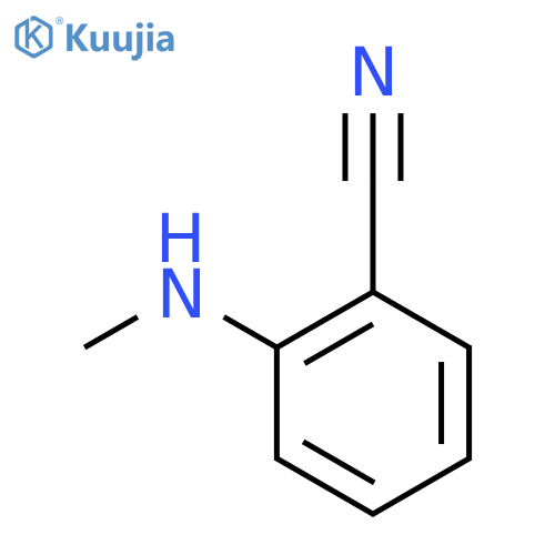 2-(Methylamino)benzonitrile structure