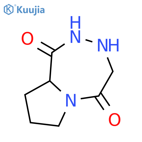 (9aS)-hexahydro-1H-Pyrrolo[2,1-d][1,2,5]triazepine-1,5(2H)-dione structure