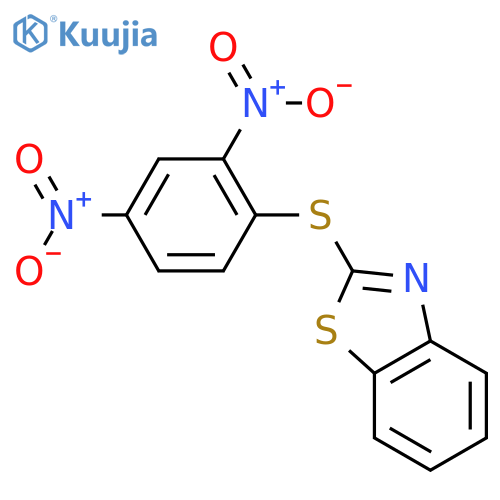 2-(2,4-Dinitrophenylthio)benzothiazole structure