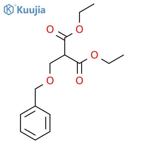 Diethyl 2-((benzyloxy)methyl)malonate structure