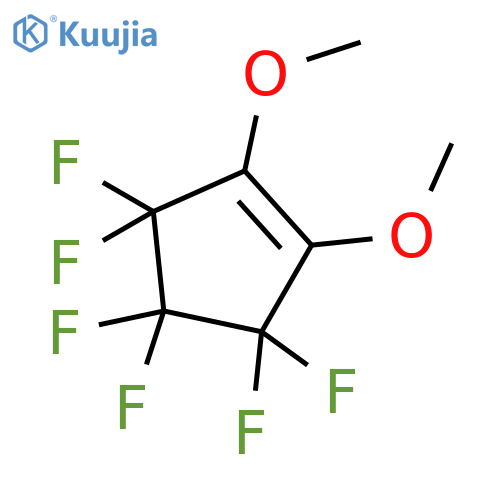 Cyclopentene, 3,3,4,4,5,5-hexafluoro-1,2-dimethoxy- structure