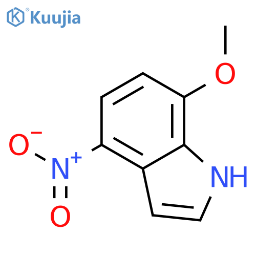 7-Methoxy-4-nitro-1H-indole structure