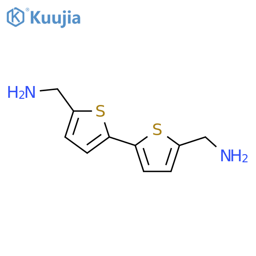 [2,2'-bithiophene]-5,5'-diyldimethanamine structure