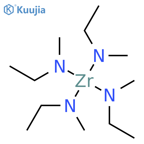 TETRAKIS(ETHYLMETHYLAMINO)ZIRCONIUM structure