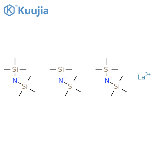 LANTHANUM TRIS[BIS(TRIMETHYLSILYL)AMIDE] structure