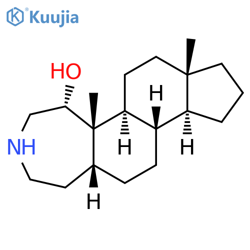 Cyclopenta[5,6]naphth[1,2-d]azepin-5-ol, octadecahydro-5a,7a-dimethyl-, (5R,5aS,5bS,7aS,10aS,10bS,12aR)- structure