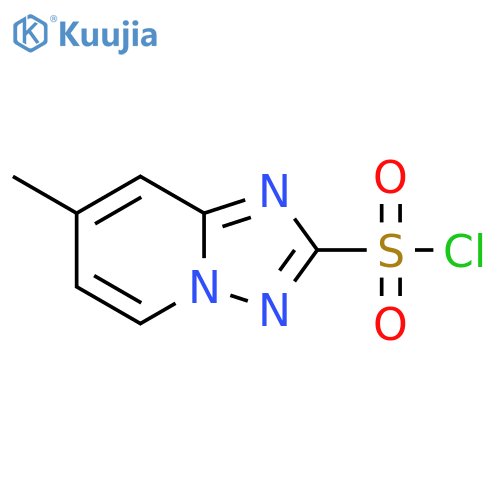 [1,2,4]Triazolo[1,5-a]pyridine-2-sulfonyl chloride, 7-methyl- structure
