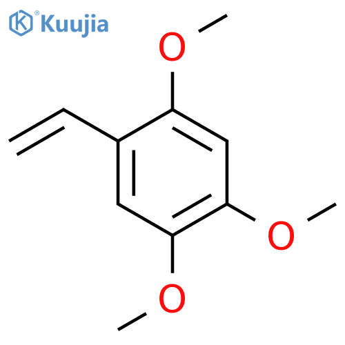 1-ethenyl-2,4,5-trimethoxybenzene structure