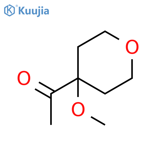1-(4-methoxyoxan-4-yl)ethan-1-one structure