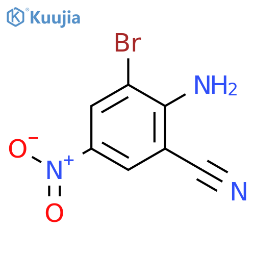 2-Amino-3-bromo-5-nitrobenzonitrile structure