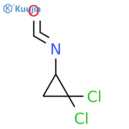 Cyclopropane,1,1-dichloro-2-isocyanato- structure
