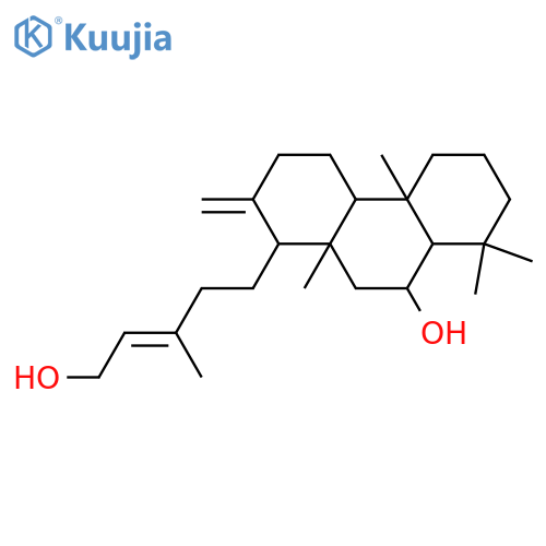 13(24),17-Cheilanthadiene-6,19-diol; (6α,17Z)-form structure