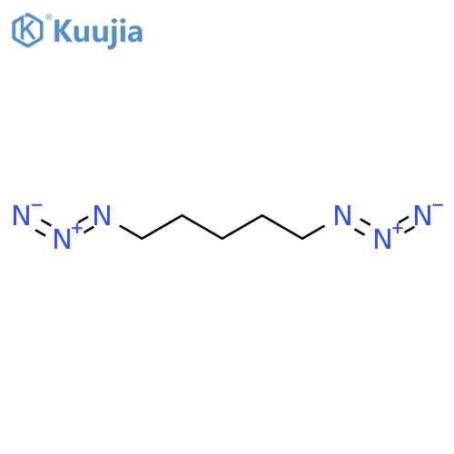 Pentane, 1,5-diazido- structure