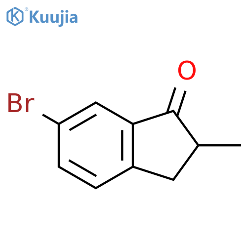 6-bromo-2-methyl-indan-1-one structure