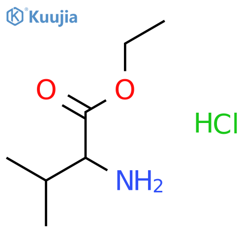 L-Valine ethyl ester hydrochloride structure