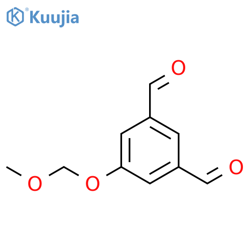 1,3-Benzenedicarboxaldehyde, 5-(methoxymethoxy)- structure