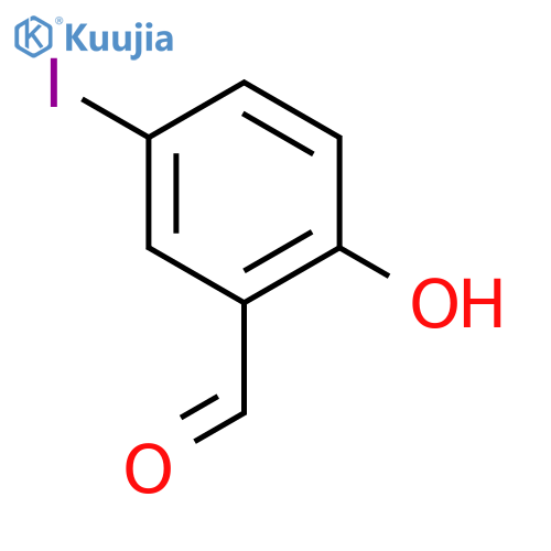 2-Hydroxy-5-iodobenzaldehyde structure