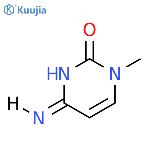 2(1H)-Pyrimidinone,3,4-dihydro-4-imino-1-methyl-, (4E)- (9CI) structure