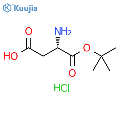 L-Aspartic Acid 1-tert-Butyl Ester Hydrochloride structure