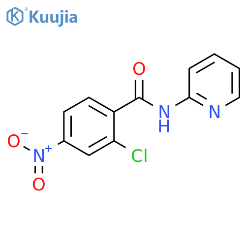 2-chloro-4-nitro-N-(pyridin-2-yl)benzamide structure