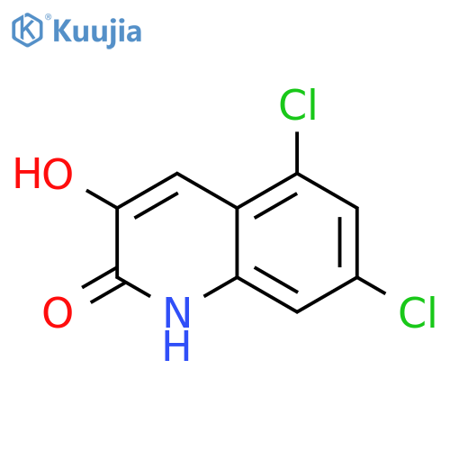 5,7-Dichloro-3-hydroxyquinolin-2(1H)-one structure