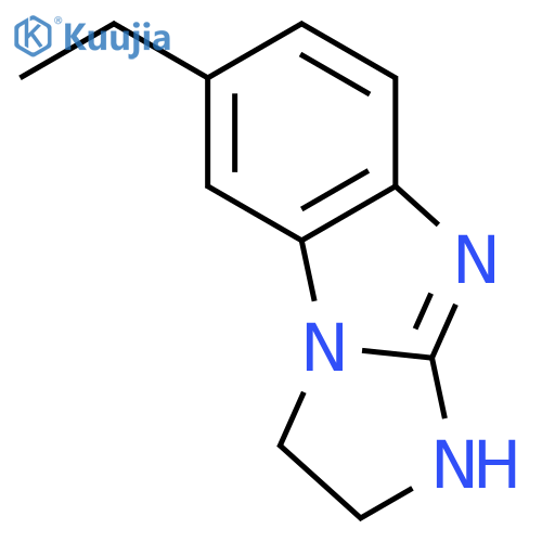 3H-Imidazo[1,2-a]benzimidazole,6-ethyl-2,9-dihydro- structure