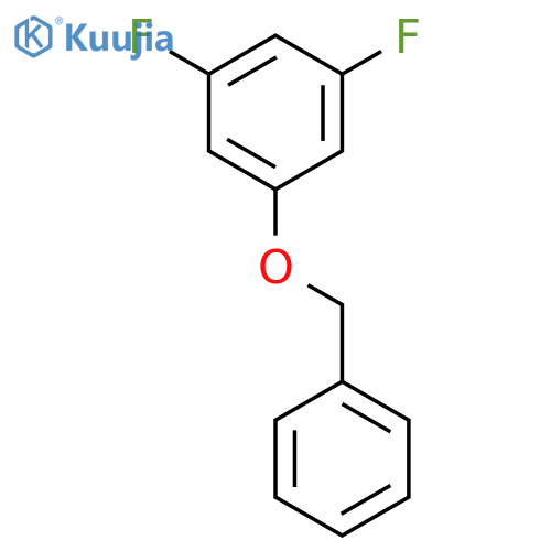 1-(Benzyloxy)-3,5-difluorobenzene structure