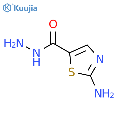 2-amino-1,3-thiazole-5-carbohydrazide structure