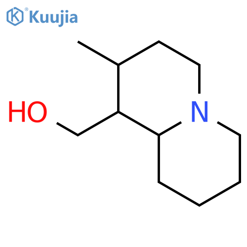 ((1S,2R,9aR)-2-Methyloctahydro-1H-quinolizin-1-yl)methanol structure