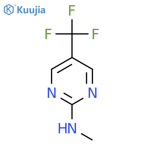 2-Pyrimidinamine, N-methyl-5-(trifluoromethyl)- structure