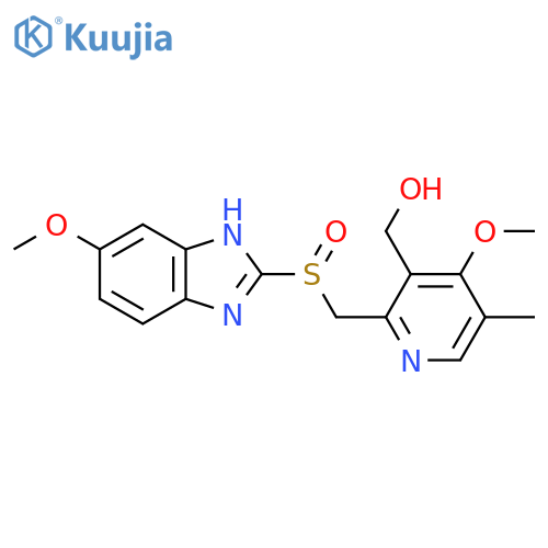 3-Hydroxyomeprazole structure