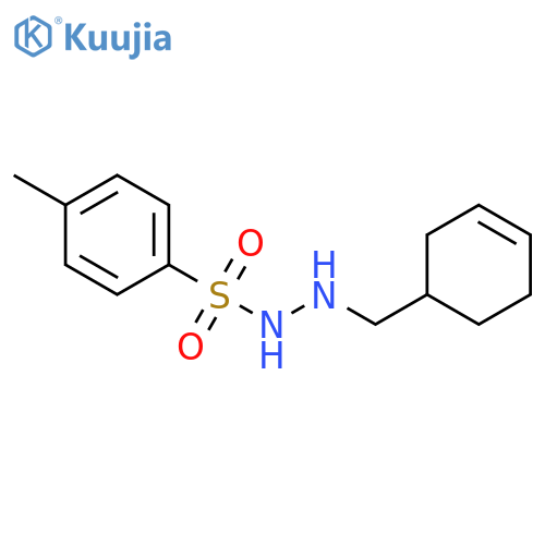Benzenesulfonic acid, 4-methyl-, 2-(3-cyclohexen-1-ylmethyl)hydrazide structure