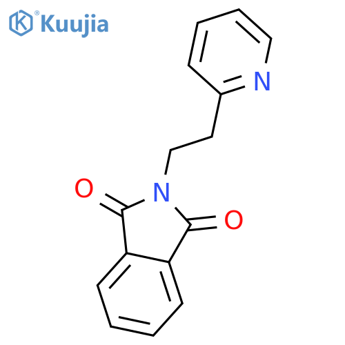 2-(2-(Pyridin-2-yl)ethyl)isoindoline-1,3-dione structure