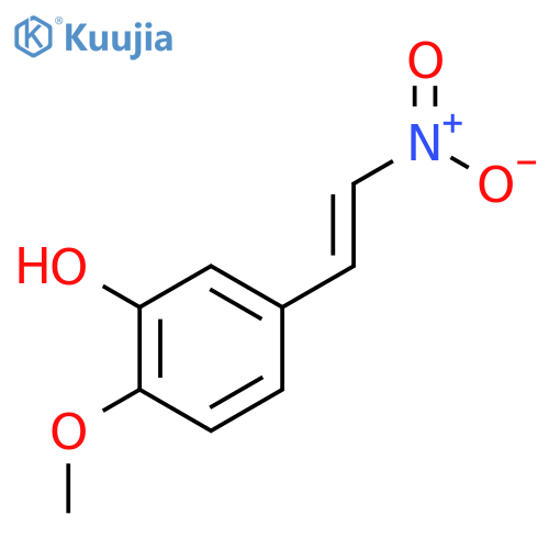 2-Methoxy-5-(E)-2-nitrovinylphenol structure