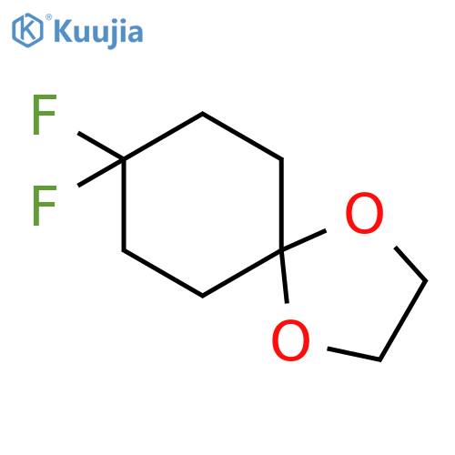8,8-Difluoro-1,4-dioxaspiro4.5decane structure