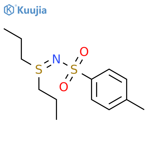 N-(dipropyl-lambda~4~-sulfanylidene)-4-methylbenzenesulfonamide structure