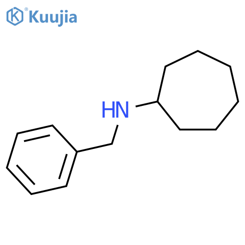 Cycloheptanamine, N-(phenylmethyl)- structure