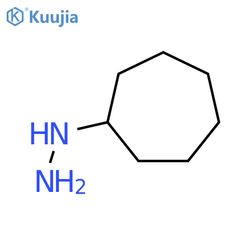 CYCLOHEPTYLHYDRAZINE structure