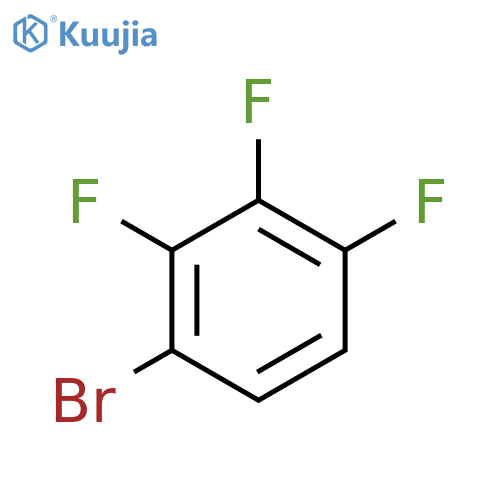 1-Bromo-2,3,4-trifluorobenzene structure