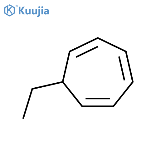 1,3,5-Cycloheptatriene, 7-ethyl- structure