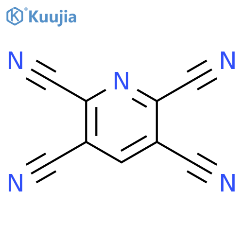 2,3,5,6-Pyridinetetracarbonitrile structure